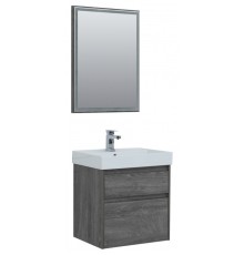 Мебель для ванной Aquanet Nova Lite 60 дуб рошелье (2 ящика)