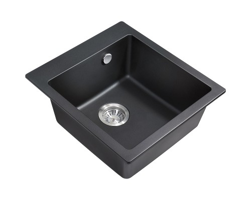 Кухонная мойка Milacio Murcia 46 Cuarzo MC.77031 Черная матовая