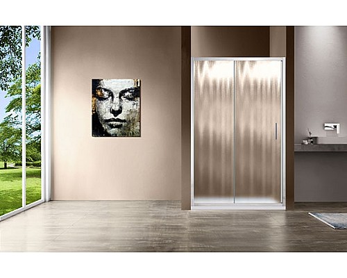 Душевая дверь Vincea Garda 150 VDS-1G150CH профиль Хром стекло шиншилла