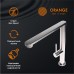 Смеситель для кухни Orange Steel Никель