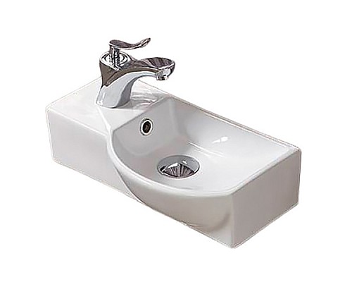 Раковина CeramaLux 45 7947BR Белая