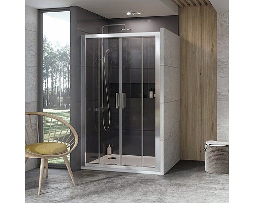 Душевая дверь Ravak 0ZKL0100Z1 190 белый прозрачный