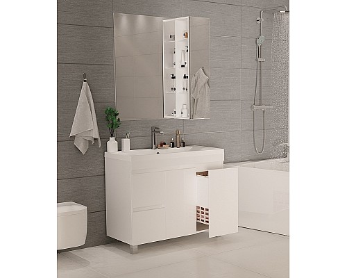 Подвесной шкаф 1MarKa Cube 25 У79533 Белый