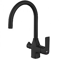 Смеситель для кухни Lemark Ursus LM7261BL Черный