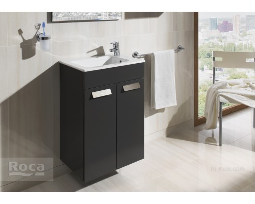 Тумба под раковину Roca Debba 50 ZRU9302709 2 дверцы, венге