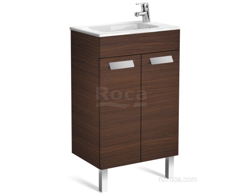 Тумба под раковину Roca Debba 50 ZRU9302709 2 дверцы, венге