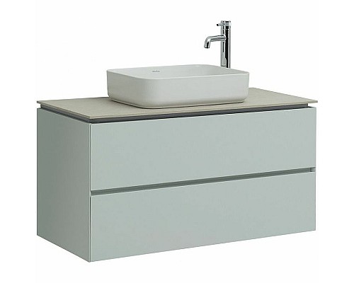 Тумба под раковину Allen Brau Infinity 100 1.21003.PWM подвесная Папирус матовый