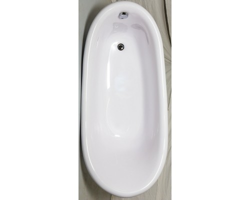 Ванна из искусственного камня Castone Даллас 170x82 Белая