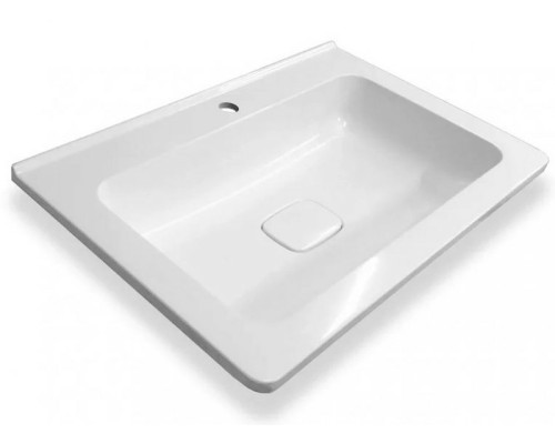 Тумба с раковиной Эстет Kare Luxe 70 ФР-00007071 Белая