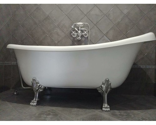 Ванна из искусственного камня Castone Даллас 170x82 Белая