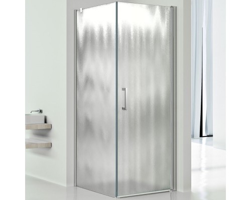 Душевой уголок Vincea Orta 90х90 VSR-1O9090CH-R профиль Хром стекло шиншилла