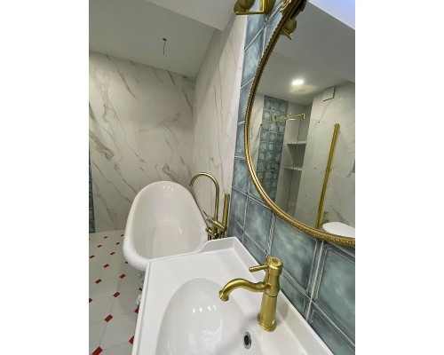 Ванна из искусственного камня Castone Даллас 170x82 Белая