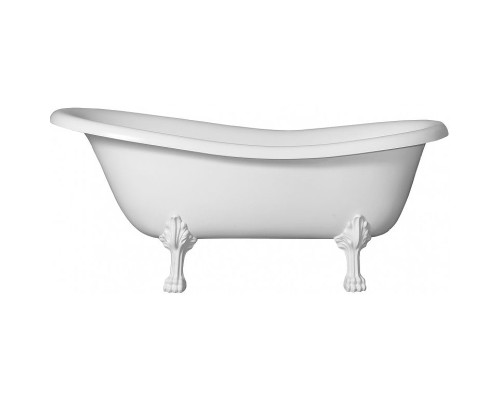 Ванна из искусственного камня Castone Даллас 170x82 Белая