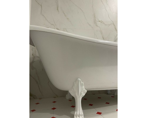 Ванна из искусственного камня Castone Даллас 170x82 Белая