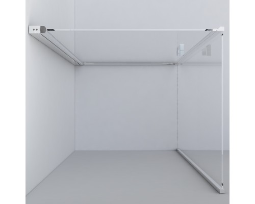 Душевой уголок Vincea Orta 90х90 VSR-1O9090CH-R профиль Хром стекло шиншилла