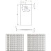 Душевой поддон Radaway Kyntos 120x80 HKF12080-54