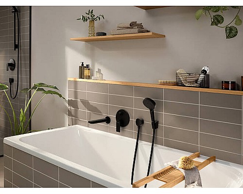 Смеситель для душа Hansgrohe Rebris E 72468670 Черный матовый