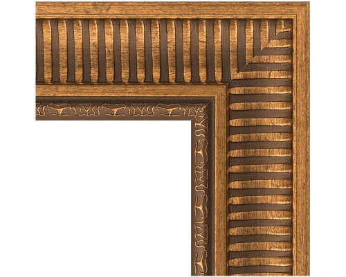Зеркало Evoform Exclusive-G Floor 202х82 BY 6322 с гравировкой в багетной раме - Бронзовый акведук 93 мм