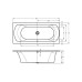 Прямоугольная ванна Riho Lima 180x80 R BB4600500000000