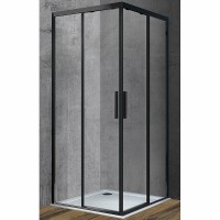 Душевой уголок Vincea Soft 90x90 Черный