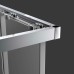 Душевой уголок Vincea Soft 90x90 профиль Черный стекло прозрачное