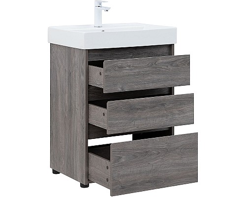 Тумба под раковину Aquanet Nova Lite 60 302470 Дуб рошелье