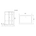 Душевая кабина Niagara Premium NG-6012-01GQR 120x80