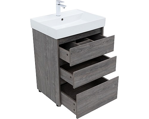 Тумба под раковину Aquanet Nova Lite 60 302470 Дуб рошелье