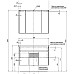 Тумба с раковиной Aquanet 00212946