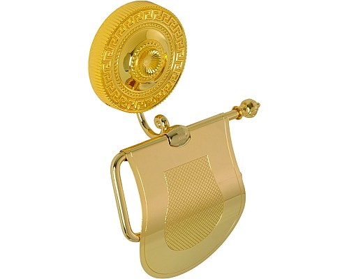 Держатель туалетной бумаги Migliore Montecarlo 31506 с крышкой Золото