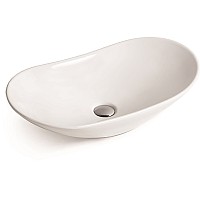 Раковина керамическая накладная SantiLine SL-1025