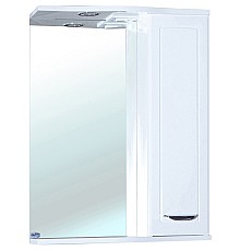 Зеркало со шкафом Bellezza Классик 65 R 4611910001016 с подсветкой Белое