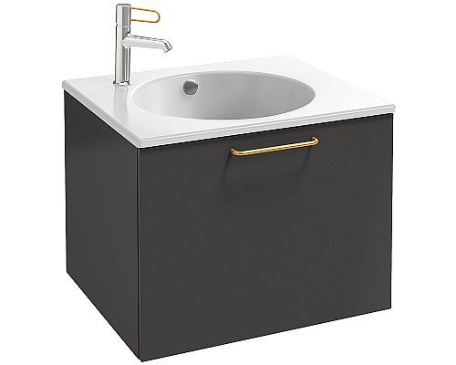 Раковина Jacob Delafon Odeon Rive Gauche 70 EXAX112-Z-00 Белая