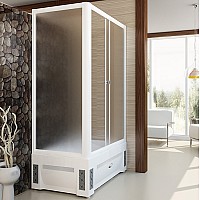 Душевой уголок Radomir Верчелли 119x81 R 1-03-1-2-0-0131 с поддоном Белый