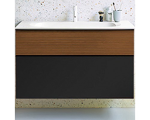 Тумба с раковиной Burgbad Fiumo 100 SFXN102F3958FOT52G0200C0001*1 Tectona Dekor Zimt Graphit Softmatt Тумба с раковиной Burgbad Fiumo 100 SFXN102F3958FOT52G0200C0001*1 Tectona Dekor Zimt Graphit Softmatt