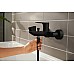 Смеситель для ванны Hansgrohe Rebris E 72450670 Черный матовый