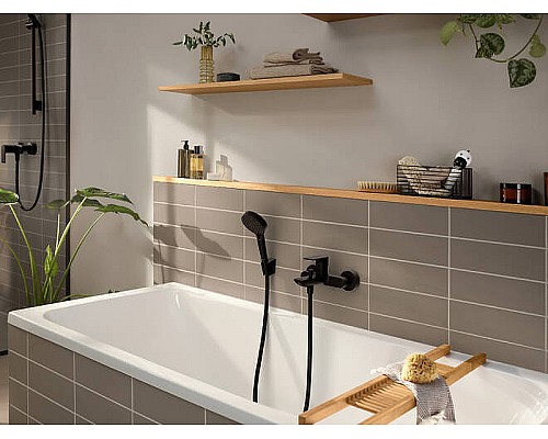 Смеситель для ванны Hansgrohe Rebris E 72450670 Черный матовый