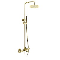 Душевая система с термостатом AltroBagno Costanza 030419 Or