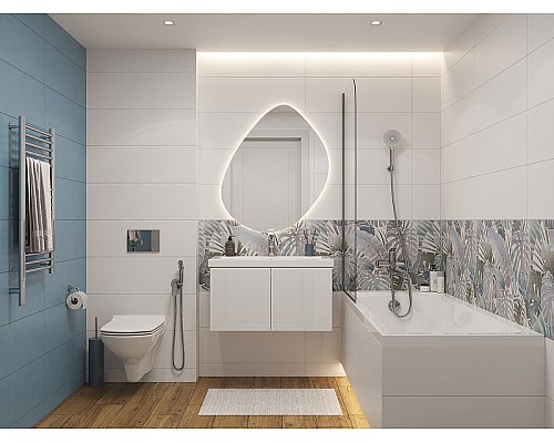 Смеситель для ванны Cersanit Flavis 64093 универсальный Хром