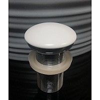 Белый матовый керамический донный клапан Gid Whm100 74403k