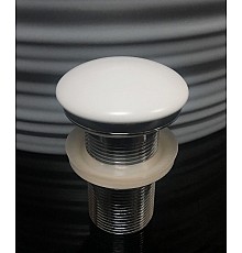 Белый матовый керамический донный клапан Gid Whm100 74403k