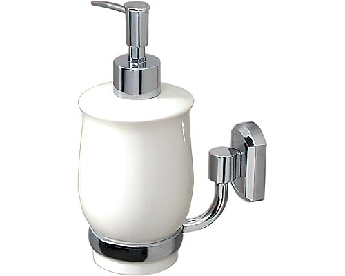 Дозатор для жидкого мыла WasserKRAFT K-24199 Хром Белый