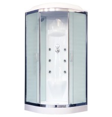 Душевая кабина Royal Bath НК 90x90 с гидромассажем стекло матовое