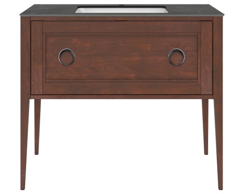 Тумба под раковину Kerama Marazzi PLAZA Classic Neo напольная с ящиком 100, орех