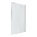 Душевая дверь NEW TRENDY NEW SOLEO PLUS R 120x195 (хром)