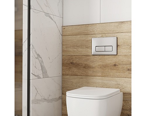 Клавиша смыва IDDIS Unifix универсальная матовый хром 080 UNI80M0i77