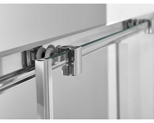 Душевая дверь Vincea Alpha 120 VDS-3AL120MT профиль Хром стекло текстурное