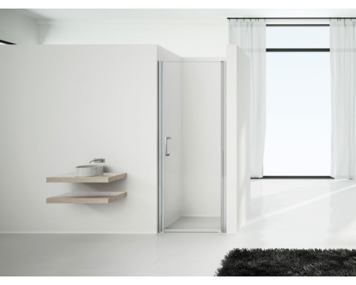 Душевая дверь Vincea Orta 80 VPP-1O800CL профиль Хром стекло прозрачное