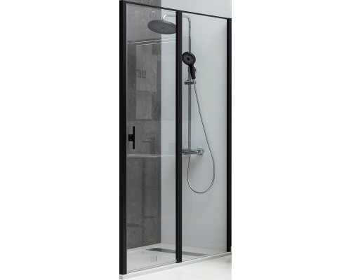 Душевая дверь Allen Brau Priority 120 3.31009.BBA Черный брашированный