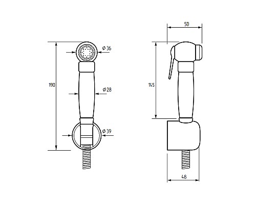 Гигиенический душ Migliore Karina 20097 Хром